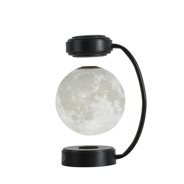 3D LED night light with moon, wireless, magnetic, levitating, rotating