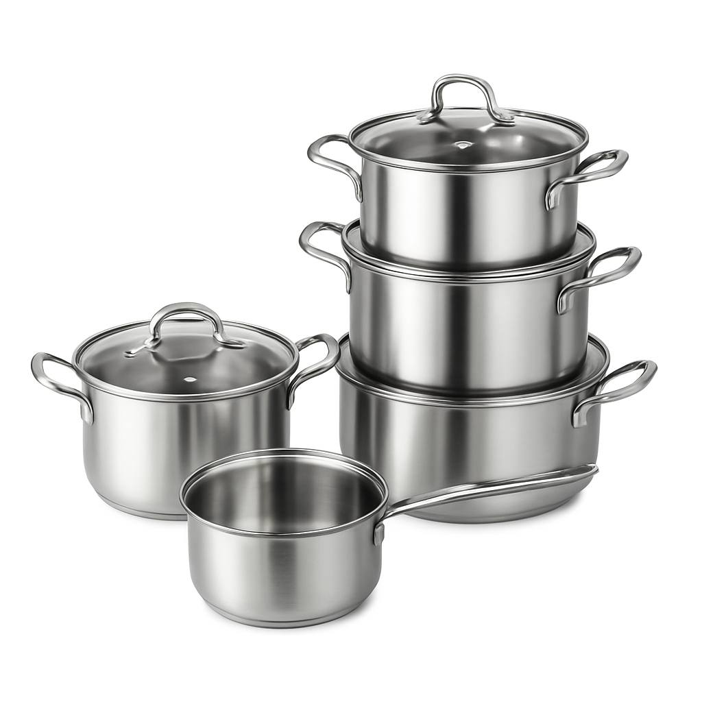Stainless steel pan kit